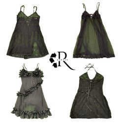 Y2K Gothic Vibe Top RW-2390