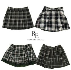 Y2K Unique Corduroy Mini Skirts RE-3603
