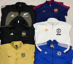Jaqueta de pista de clube com marca
