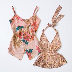 Upcycled Y2K Halter and Cami Top