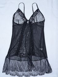 Women Lace and Mesh Slip Dresses