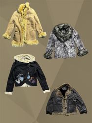 Faux fur Afghan Coats