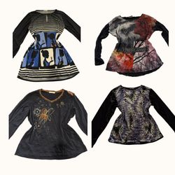 Y2K Dark Romance Tops - ST-119