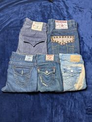 True Religion jeans flare/straight/slim