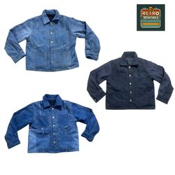 Upcycled Denim Chore Jacket