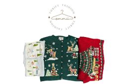 Vintage unique christmas sweaters