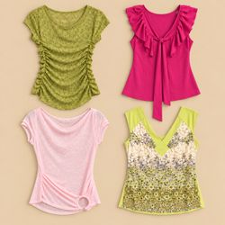 Y2K Girly Statement Tops