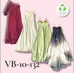 Y2k printed Party Maxi Dresses (VB-10-132) 10 piec..