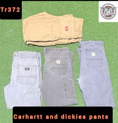 Carhartt and dickies cotton pants Tr 372