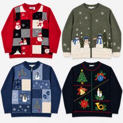Y2k Christmas Character Sweaters