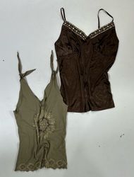 Y2k Printed Blouses (1716)