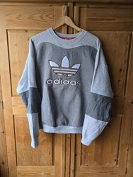 Upcycled Adidas branded sweatshirt.