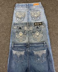 Y2K Jeans - Bt em 16 ( 9 pcs)