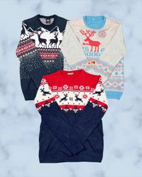 Y2K Christmas Style Sweaters (ZKIT-106)