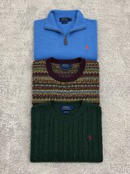 Ralph Lauren Mix Sweaters - [TS-0799]
