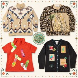 Pulls novateurs en maille épaisse vintage 10pcs (S..