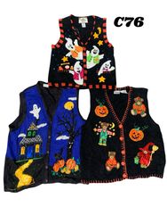 Super vintage Halloween Sweaters (Tiara, Carolina ..