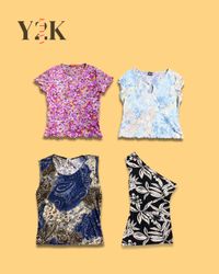 Y2K Vintage Printed Top Bundle (Yv-863)
