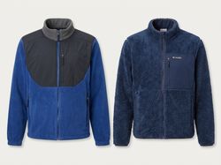 Columbia Zip Fleece Jackets
