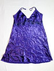 Printed slip dress