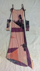 Y2K Italian Mesh and Floral Trandy Cute Dresses