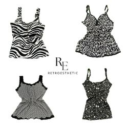 Y2K Unique Girl Cami Tops RE-3740