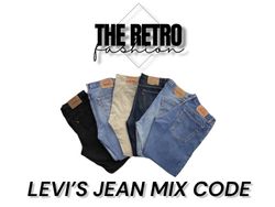 YW-310/ladies levis jean mix code