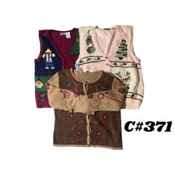 Vintage Halloween, Christmas & Cottagecore Sweater..