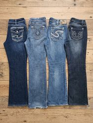 Y2K Flare/Bootcut Embroidery Jeans
