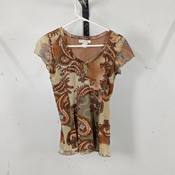 Y2K BLOUSES (BROWN) - BUNDLE 20