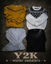 Y2K winter sweater’s