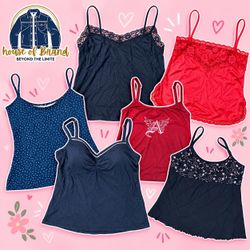 Women Strappy Camisoles and Lace Tops