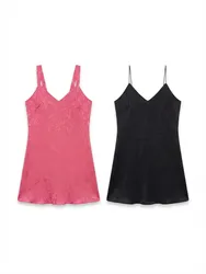 (FV-2397) Vintage Satin Camisole & Slip Dresses | ..