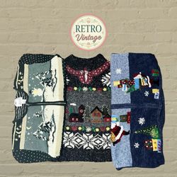 Christmas vintage & unique jumper style |E|