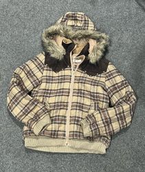 Veste en fourrure de renard Y2k