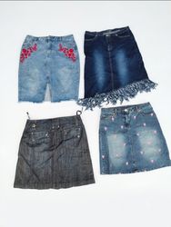 Women's midi Denim Skirt Collection(VM-138)