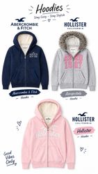 Hollister Abercrombie & Fitch Hoodies Lot