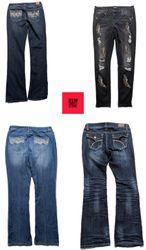 DESIGNER WOMEN'S Y2K INSPIRED JEANS BRAND'S INCLUD..