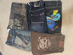 Jeans hip-hop pour hommes