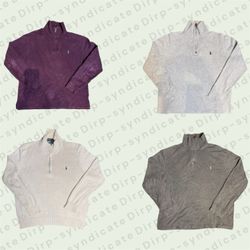 Ralph Lauren Quarter-Zip Premium Sweater