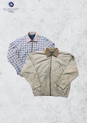Upcycled Ralph Lauren Polo Harrington Jackets - EV..