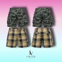 Surfing branded cotton short