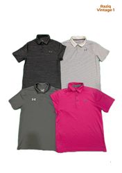 💥 RV4656 Under Armour Collar Tshirts