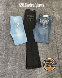 🔴 Y2K Bootcut Jeans - (12/10)