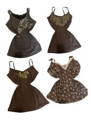 Y2K Boho Lace Riot Cami Tops- ST-130