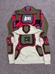 Upcycled Nike Patchwork Hoodie