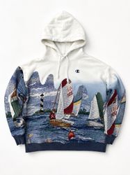 Upcycle Mix Branded Tapestry / Hoodies