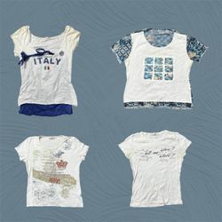 Y2K Printed Tops