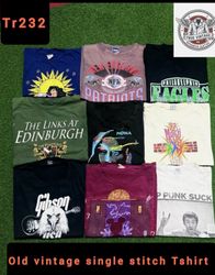 Old vintage single stitch Tshirt Tr 232