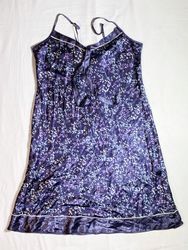 Printed slip dress